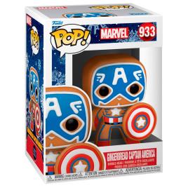 Figura Capitão América Pop Marvel Holiday One Size Multicolour