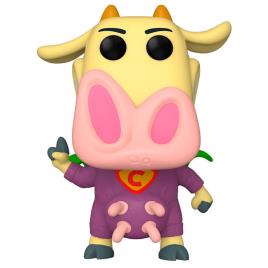 Figura Vaca Do Cartoon Network Pop E Vaca De Super-herói De Frango One Size Multicolour