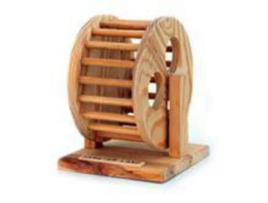 Roda gigante de madeira 