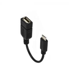 Cabo adaptador USB OTG para Micro USB 