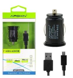 Carregador Isqueiro c/ fio Micro USB – APOKIN