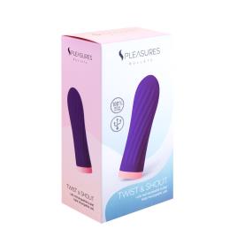 Bala Vibradora S Pleasures Roxo (8,5 x 2,5 cm)
