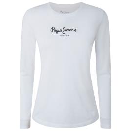 Pepe Jeans Camiseta New Virginia Ls N L White