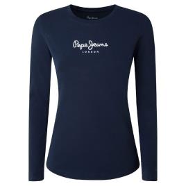 Pepe Jeans Camiseta New Virginia Ls N S Navy