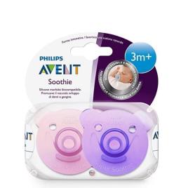 Philips Avent Soothie Chupetas 3M+ Menina 2unid.