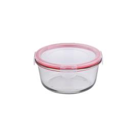 Lancheira  Vermelho Vidro de Borosilicato - 500 ml