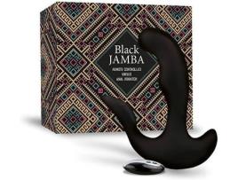 Vibrador Anal Cassini Preto Jamba 