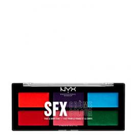 NYX SFX Halloween Metallic Paleta de Maquilhagem 6x1.4g