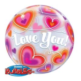 Bubble  22' I Love You Doodle