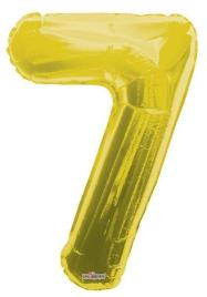 Balão Foil 34' Nº 7 - Ouro