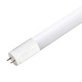 Tubo led t8 smd2835 osram vidro - 20w - 120cm conexão dois laterales branco frio