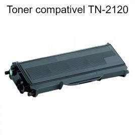 Toner compatível com Brother TN2120 preto