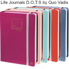 Cadernos  Life Journal infinite dots pontos Cores: escolher cor