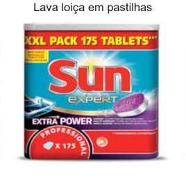 Lava loiça Sun Expert em pastilhas tudo em um