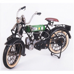 1924 Bsa Round Tank Motorcycle, Green