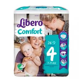 Comfort 4 Fralda 7-11Kg Pack 8 x26