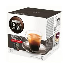 Cápsulas de café Nescafé Dolce Gusto 60924 Espresso Intenso Decaffeinato (16 uds)