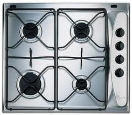 Placa de Gás AKM260IX Gás Butano-Propano 58cm Inox  