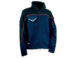 CASACO FORRO POLAR RIDER AZUL MARINHO PRETO  TAMANHO L