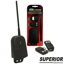 KIT EMISSOR RECEPTOR DE 2 CANAIS E 2 COMANDOS EXTERIOR