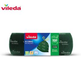 Saco Para Lixo Ecobag 100L Reforçado 10 Sacos 152001 Vileda