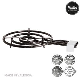 FOGAREIRO DE GAS BUTANO/PROPANO Ø60CM 3 BICOS. 