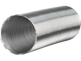 TUBO FLEX SEMI-RIGIDO ALUMINIO Ø -11CMX0.3- MAX.1.5MTS