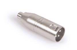 Adaptador de áudio RCA a XLR