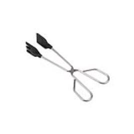 TENAZ AÇO INOX. COM PA DE NYLON 30CM