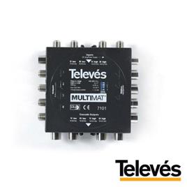 Comutador Msw Multimat Fi 4e-4s-4sp-4ep Televés