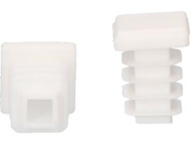 Topo Sistema Interior Quadrada com Aba  18X18Mm Branco