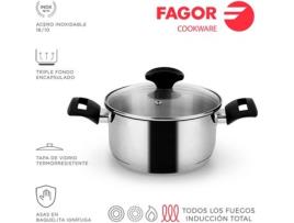 Caçarola Alaia - Tampa Ø20Cm Inox 18/10 FAGOR