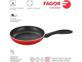 Frigideira FAGOR Máxima Ø28Cm Vermelha Alumínio 3004 .