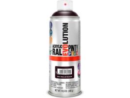 Spray Ral  9005 Negro Brilhante 400Ml