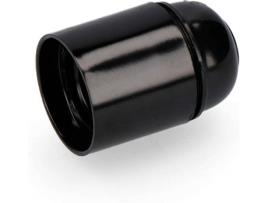 CASQUILHO BK REFORÇADO E-27 PRETO EMBALADO 