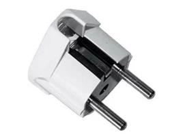 FICHA SCHUKO T/TL S/LATERAL 4,8MM 16A EMBALADA