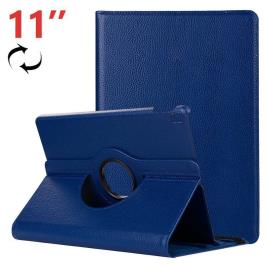 Funda  para iPad Pro 11 (2018) Giratoria Polipiel Azul