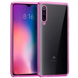 Carcasa  para Xiaomi Mi 9 Borde Metalizado (Rosa)