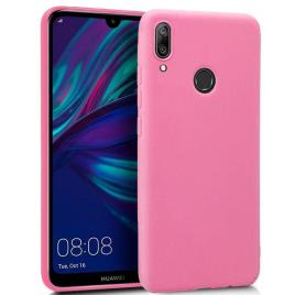 Funda  Silicona para Huawei Y7 (2019) Rosa