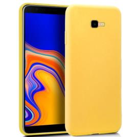 Funda  Silicona para Samsung J415 Galaxy J4 Plus (Amarillo)