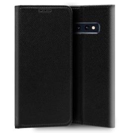 Funda  Flip Cover para Samsung G970 Galaxy S10e Liso Negro