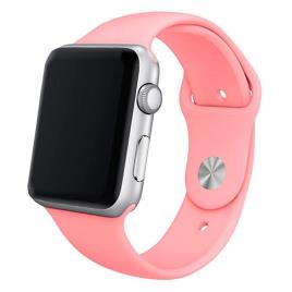 Correa COOL para Apple Watch Series 1 / 2 / 3 / 4 / 5 / 6 / SE (42 / 44 mm) Goma Rosa