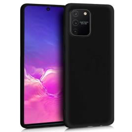 Funda  Silicona para Samsung G770 Galaxy S10 Lite (Negro)