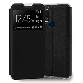 Funda COOL Flip Cover para Alcatel 3X 4CAM Liso Negro