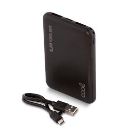 Bateria Externa Micro-usb Power Bank 5000 mAh COOL Leather Negro