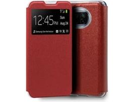 Funda  Flip Cover para Xiaomi Mi 10T Lite Liso Rojo