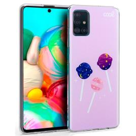Carcasa  para Samsung A515 Galaxy A51 Dibujos Caramelos