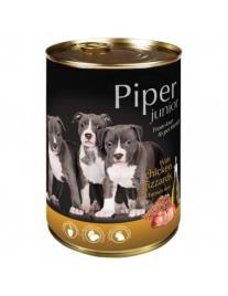 Piper Ração Húmida Junior Com Moelas De Frango E Arroz Integral 12x400gr