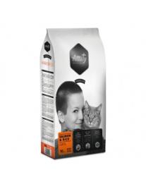 Ração  Premium Para Gatos (salmom & Rice) 10kg