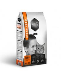 Ração  Premium Para Gatos Esterilizados (salmon & Rice) 10kg